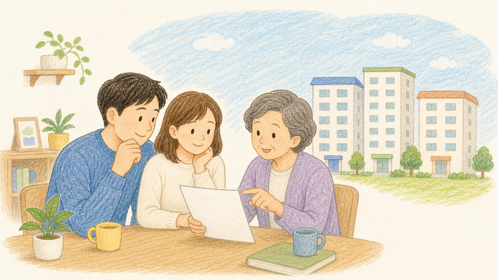 시흥장현 행복주택 주거약자 예비자, 90세대를 한 번에 보면 안 됩니다 1 시흥장현 행복주택 신청 조건을 확인하는 크레파스풍 참고 이미지