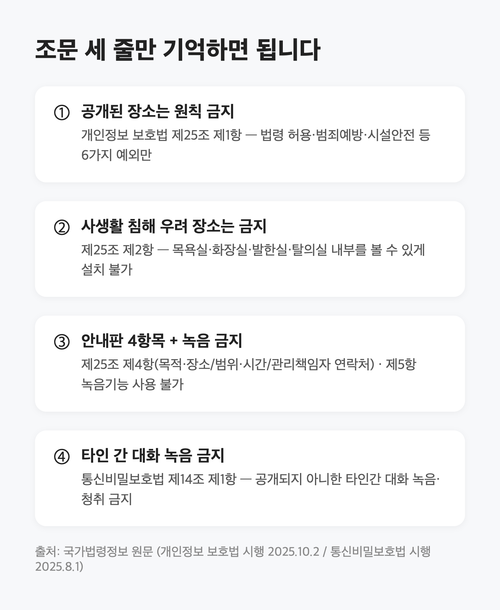 홈캠은 현관 안쪽까지만|설치 위치를 개인정보보호법 제25조로 정리했습니다 2 홈캠은 현관 안쪽까지만|설치 위치를 개인정보보호법 제25조로 정리했습니다